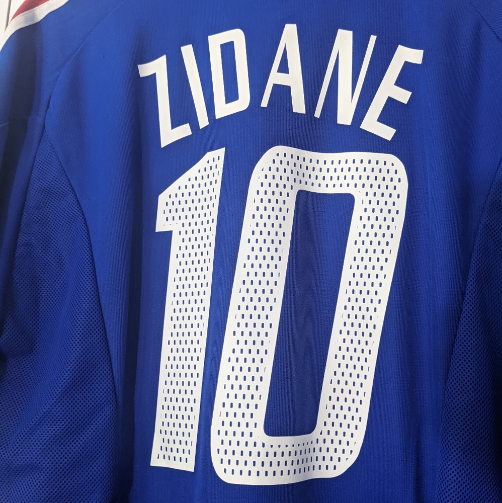 2002 France #10 Zidane - Adidas Jersey RARE Size XL - Picture 3 of 6